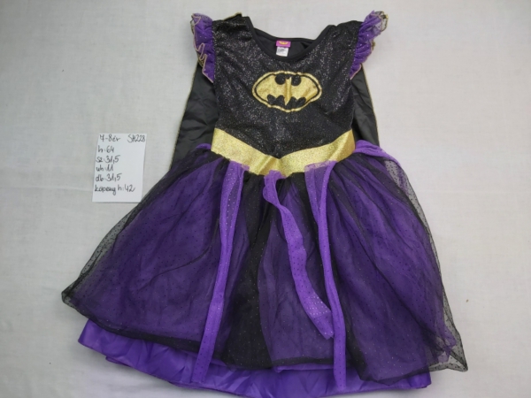 Batgirl jelmez, lány batman jelmez, lány halloween jelmez SH228