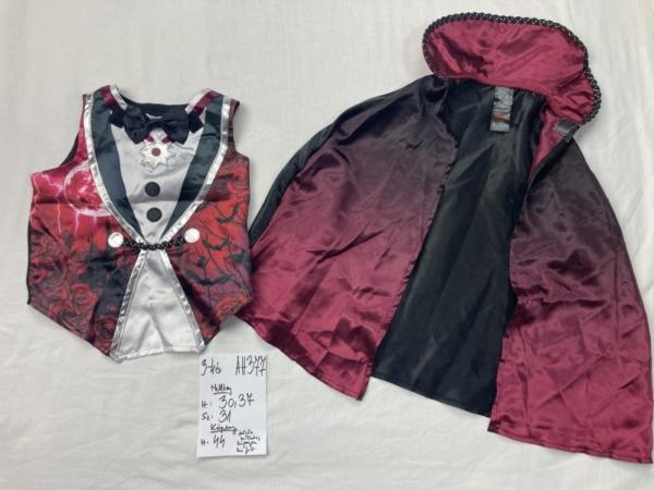 Vámpír jemlez, drakula jelmez, halloween jelmez AH377