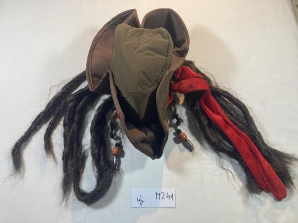 Kalóz kalap, Jack Sparrow kalap, kalóz jelmez kalap M241