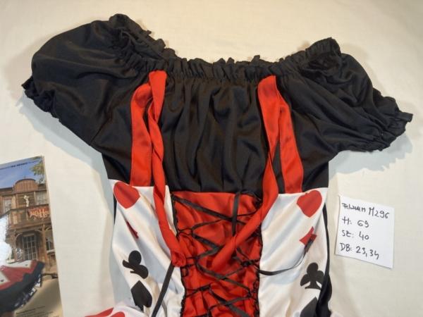 Szívkirálynő jelmez, felnőtt jelmez M296 - Image 2
