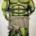 Hulk jelmez, szuperhős jelmez, felnőtt jelmez M335
