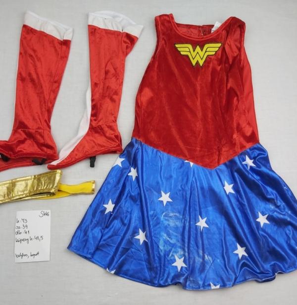 Wonder woman jelmez, lány szuperhős jelmez S448
